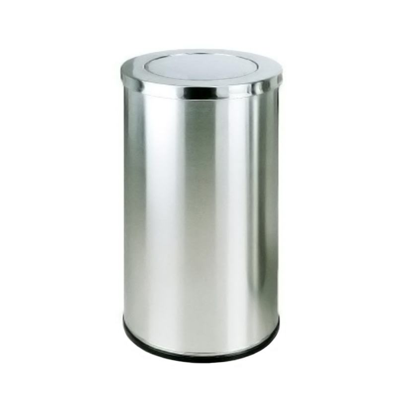 Báo giá các loại thùng rác inox thùng rác văn phòng giá rẻ nhất tại Hà Nội Thùng rác inox trắng nắp bập bênh